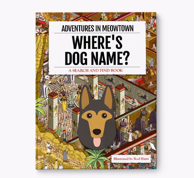 Personalised German Shepherd Book: Where's German Shepherd? Volume 2